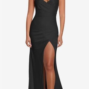 Elegant Black Evening Gown
